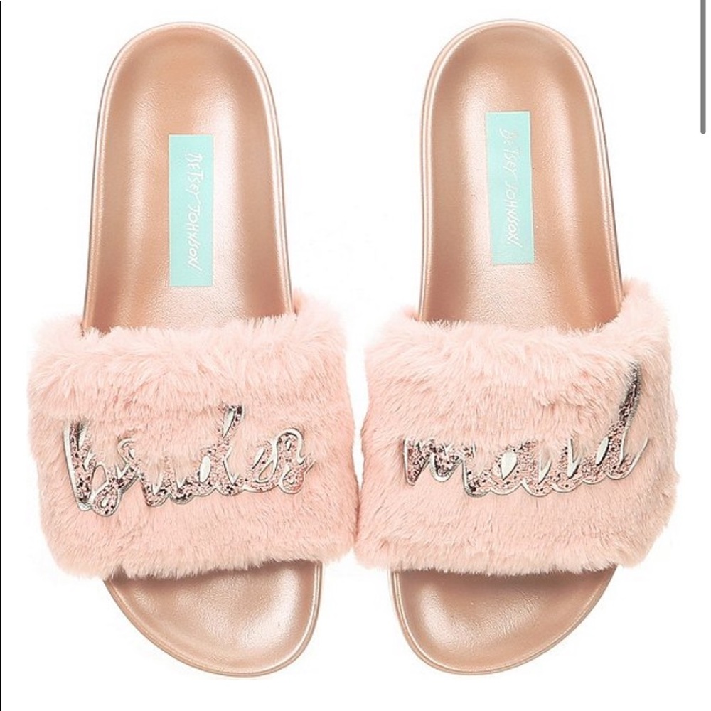 Betsey Johnson Bridesmaid Slides